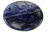 Polished Sodalite Worry Stones - 1.5" Size - Photo 2